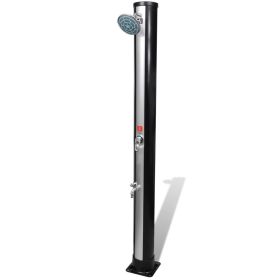 Outdoor Solar Shower with Shower Head and Faucet 9.25 Gallon