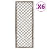 Garden Trellises 6 pcs 17.7"x66.9" Willow