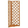 Corner Trellis Orange 19.7"x19.7"x57.1" Solid Firwood