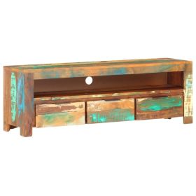 TV Cabinet 46.9"x11.8"x16.1" Solid Reclaimed Wood