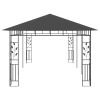Gazebo with Mosquito Net 19.7'x9.8'x9' Anthracite
