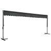 Free Standing Awning 236.2"x118.1" Anthracite