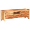 TV Stand 45.7"x11.8"x15.7" Solid Wood Acacia