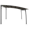 Garden Sunshade Awning 13.1'x9.8'x8.4' Taupe