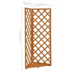 Corner Trellis Orange 19.7"x19.7"x57.1" Solid Firwood
