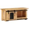 TV Stand 35.4"x13.8"x15.7" Solid Wood Mango