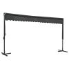 Free Standing Awning 196.9"x118.1" Anthracite