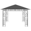 Gazebo with Mosquito Net 9.8'x9.8'x9' Anthracite 0.6 oz/ft²