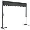 Free Standing Awning 118.1"x118.1" Anthracite