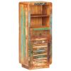 Highboard 17.7"x12.6"x43.3" Solid Reclaimed Wood