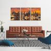 Oppidan Home "NYC Harbor at Dusk" (31.5"H x 23.6"W (x3))