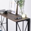 39.4" L Foldable Computer Desk, Console Table