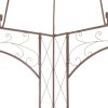 Garden Pavilion Antique Brown 9.8' Iron
