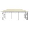 Gazebo with Mosquito Net 19.7'x9.8'x9' Cream