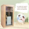 One-person sauna room front wall (W632S00002)