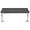 Free Standing Awning 196.9"x118.1" Anthracite