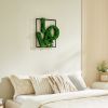 LOVE Moss Letter Metal Wall Art