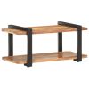TV Stand 35.4"x15.7"x15.7" Solid Wood Acacia