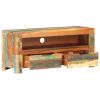 TV Cabinet 35.4"x11.8"x15.7" Solid Reclaimed Wood