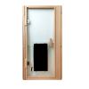 One-person sauna room front wall (W632S00002)