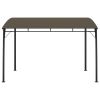 Garden Sunshade Awning 9.8'x9.8'x8.4' Taupe