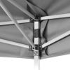 Hexagonal Pop-Up Foldable Marquee Gray 11.8'x10.2'