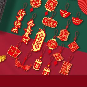 Year Of The Dragon New Year Pendant Living Room Bonsai Hanging Ornaments (Option: Type A)